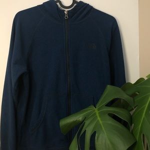 North Face Navy Blue Fleece